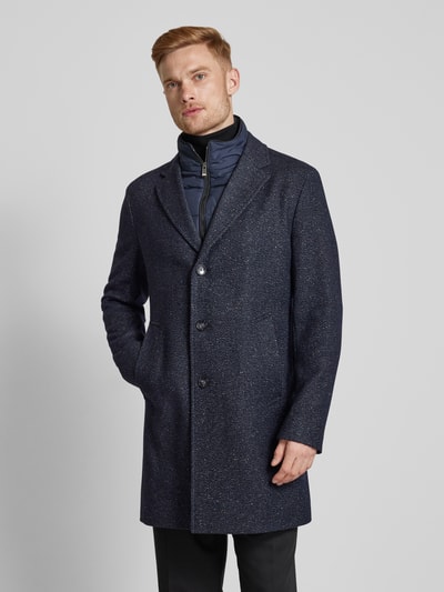 Peek & Cloppenburg BOSSMantel mit Stehkragen in marine Bis zu 60% Rabatt