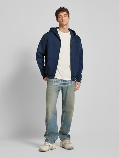 Peek & Cloppenburg REVIEWEssentials Zip Hoodie in marine Discount Store für neue Produkte
