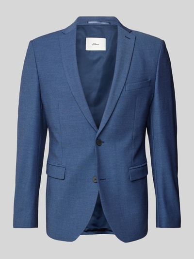 Peek & Cloppenburg s.Oliver BLACK LABELSakko mit Brustleistentasche Modell 'Pure' in marine Nur noch ein Tag übrig