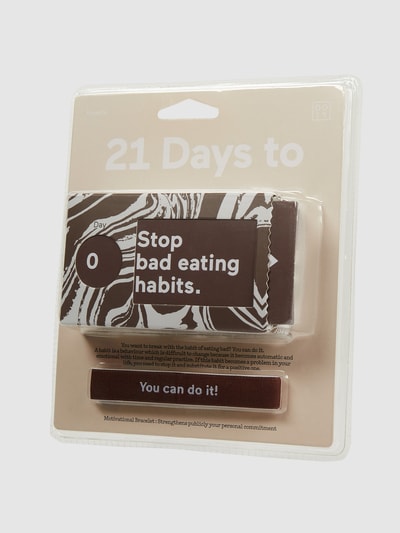 Peek & Cloppenburg DoiyTicketbox und Armband '21 Days to' in beige