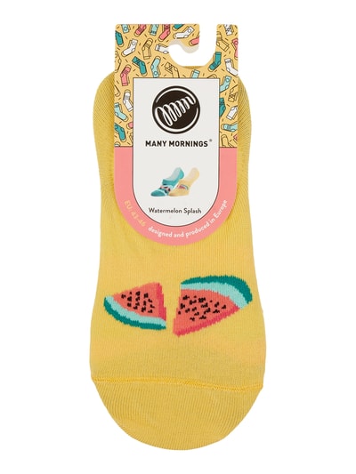 Peek & Cloppenburg Many MorningsSneakersocken mit Allover-Muster in rot Fabrikpreis