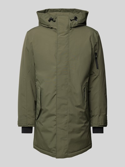 Peek & Cloppenburg G-LABParka mit Eingrifftaschen Modell 'TRACER' in oliv melange Vatertagsangebot