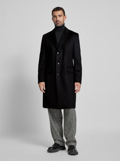 Peek & Cloppenburg BOSSMantel aus reinem Kaschmir mit Reverskragen in black Jubiläumsangebot