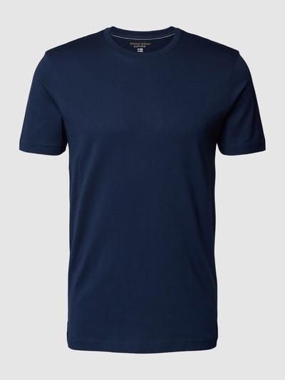 Peek & Cloppenburg Christian Berg MenT-Shirt mit Rundhalsausschnitt in dunkelblau Lagerräumung
