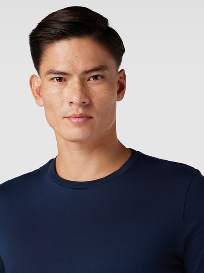 Peek & Cloppenburg Christian Berg MenT-Shirt mit Rundhalsausschnitt in dunkelblau Lagerräumung
