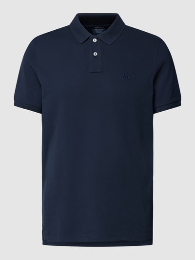 Peek & Cloppenburg MCNEALPoloshirt mit Label-Stitching in dunkelblau Heißer Verkauf