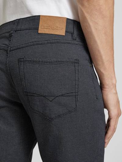 Peek & Cloppenburg Christian Berg MenRegular Fit Chino im 5-Pocket-Design in marine Top Angebot