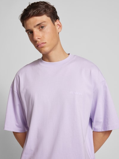 Peek & Cloppenburg REVIEWEssentials Oversized T-Shirt in flieder Online Outlet