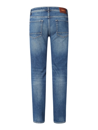 Peek & Cloppenburg BOSS OrangeTapered Fit Jeans mit Stretch-Anteil Modell 'Taber' in jeansblau Große Rabatte