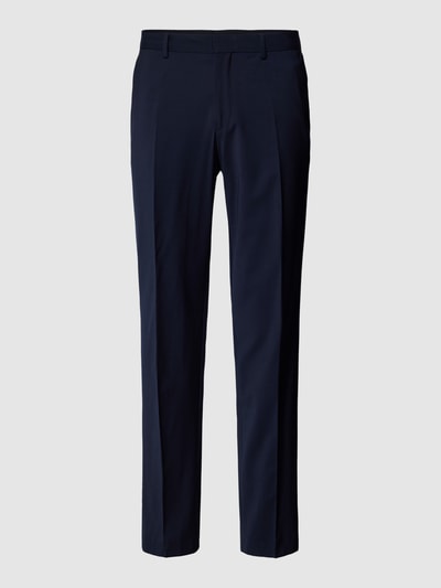 Peek & Cloppenburg BOSSAnzughose in unifarbenem Design in marine Kauf eins, bekomm eins gratis