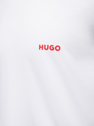 Peek & Cloppenburg HUGOT-Shirt mit Label-Print im 3er-Pack in oliv VIP-Rabatte