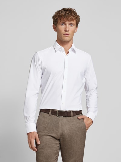 Peek & Cloppenburg BOSSRegular Fit Business-Hemd mit Kentkragen in weiss Wochenangebot
