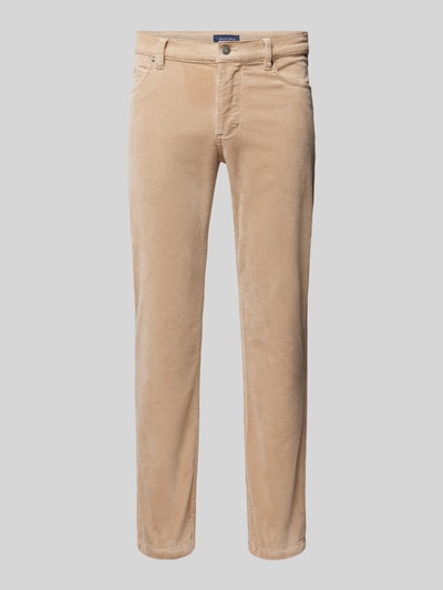 Peek & Cloppenburg Christian Berg MenCordhose im 5-Pocket-Design in beige Letzte 3 Tage