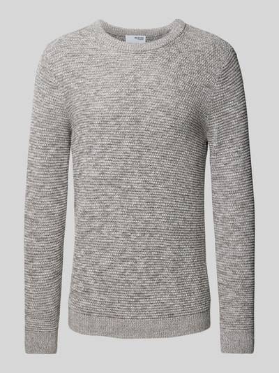 Peek & Cloppenburg SELECTED HOMMEStrickpullover mit Rundhalsausschnitt Modell 'NEWVINCEBUBBL' in sand JETZT KAUFEN