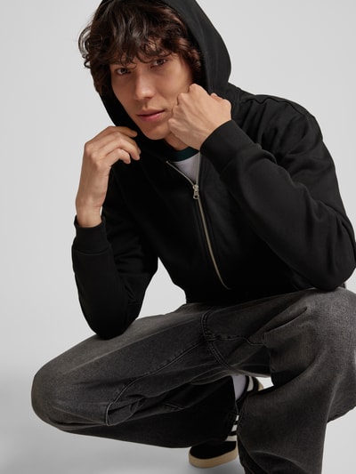 Peek & Cloppenburg REVIEWEssentials Zip Hoodie in black Letzte 2 Tage