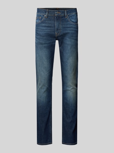 Peek & Cloppenburg BOSS OrangeSlim Fit Jeans im 5-Pocket-Design Modell 'Delaware' in jeansblau Zeitbegrenzte Promotion