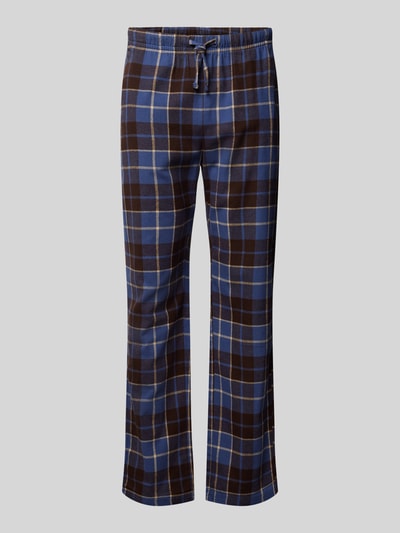 Peek & Cloppenburg Christian Berg MenRegular Fit Pyjama-Hose mit Tunnelzug in rauchblau