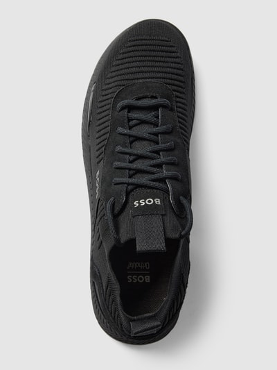 Peek & Cloppenburg BOSSSneaker mit Label-Details Modell 'Titanium_Runn' in black Vierteljährliche Förderung