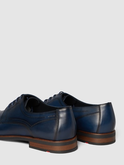 Peek & Cloppenburg LloydDerby aus Glattleder in dunkelblau Bis zu 55% Rabatt