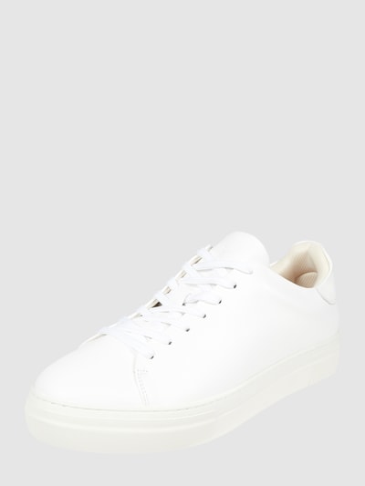 Peek & Cloppenburg SELECTED HOMMESneaker aus Leder Modell 'David' in weiss