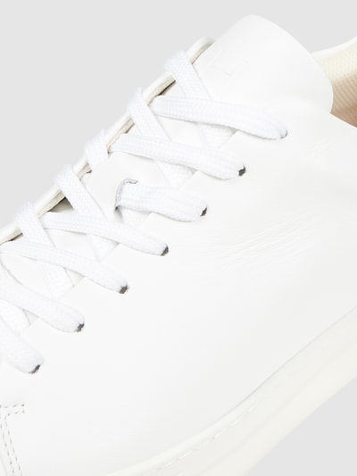 Peek & Cloppenburg SELECTED HOMMESneaker aus Leder Modell 'David' in weiss Super Rabatt
