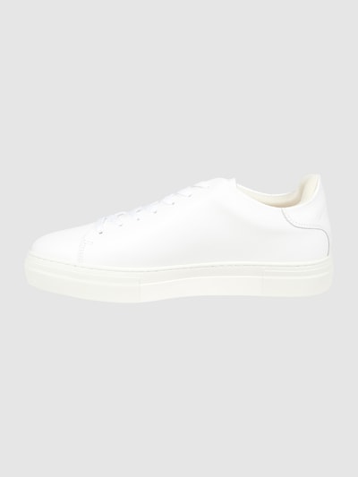Peek & Cloppenburg SELECTED HOMMESneaker aus Leder Modell 'David' in weiss Super Rabatt