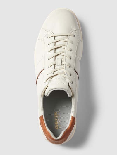 Peek & Cloppenburg GeoxDerby-Schuhe mit flachem Absatz in weiss Im Verkauf