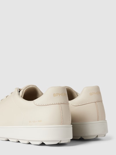 Peek & Cloppenburg GeoxSneaker aus Leder mit Label-Detail in beige 50% Rabatt für begrenzte Zeit