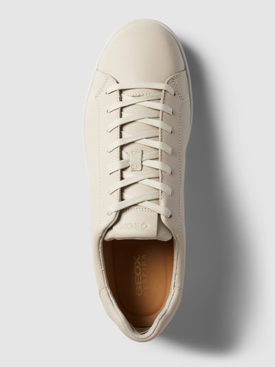 Peek & Cloppenburg GeoxSneaker aus Leder mit Label-Detail in beige 50% Rabatt für begrenzte Zeit