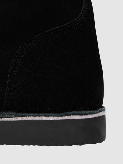 Peek & Cloppenburg Jack & JonesBoots aus Veloursleder Modell 'Bruce' in black Verkauf