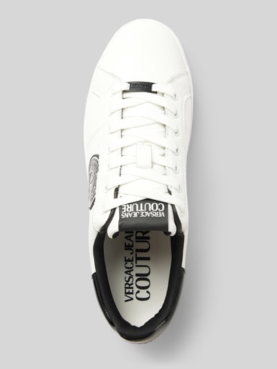 Peek & Cloppenburg Versace Jeans CoutureLedersneaker mit Label-Details Modell 'FONDO COURT' in weiss Angebote