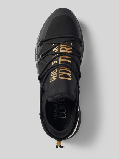 Peek & Cloppenburg Versace Jeans CoutureSlip-on-Sneaker mit Label-Statement Modell 'FONDO DYNAMIC' in black im Angebot