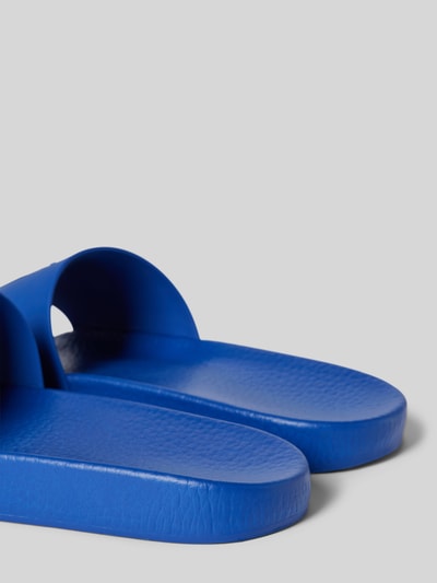 Peek & Cloppenburg Polo Ralph LaurenSlides mit Label-Prägung in royal Kostenloser Versand