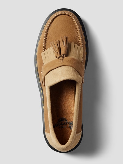 Peek & Cloppenburg Dr. MartensTassel-Loafer mit labeltypischen Nähten Modell 'Adrian' in beige Rabatt