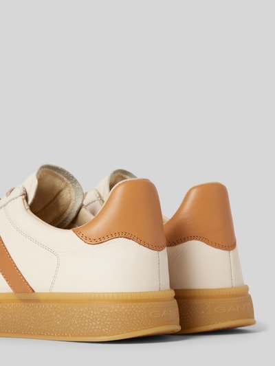 Peek & Cloppenburg GantSneaker aus echtem Leder in beige Günstig kaufen