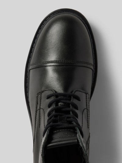 Peek & Cloppenburg Jack & JonesLederboots mit Zugschlaufe Modell 'TREMOR' in black Flash Sale