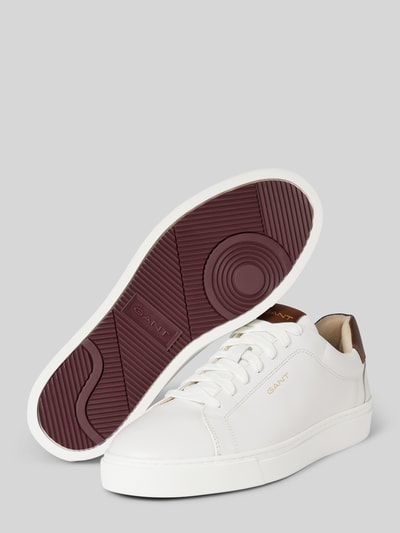 Peek & Cloppenburg GantSneaker aus Leder in weiss Exklusivangebot