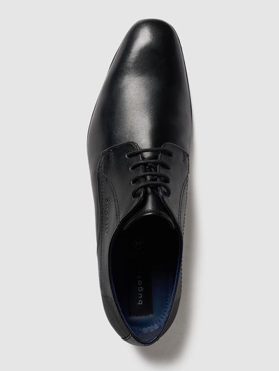 Peek & Cloppenburg bugattiDerby aus Leder Modell 'Mattia' in black Heißer Verkauf