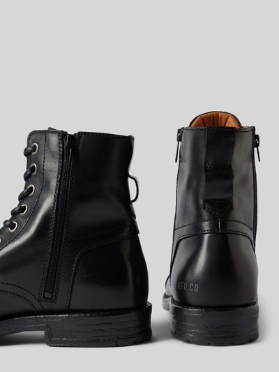Peek & Cloppenburg ReplayBoots aus Leder mit Reißverschluss Modell 'PHIM' in black Online Outlet