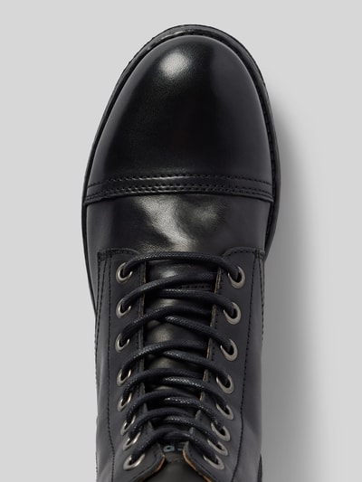 Peek & Cloppenburg ReplayBoots aus Leder mit Reißverschluss Modell 'PHIM' in black Online Outlet