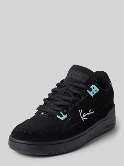 Peek & Cloppenburg KARL KANILedersneaker mit Label-Details in weiss
