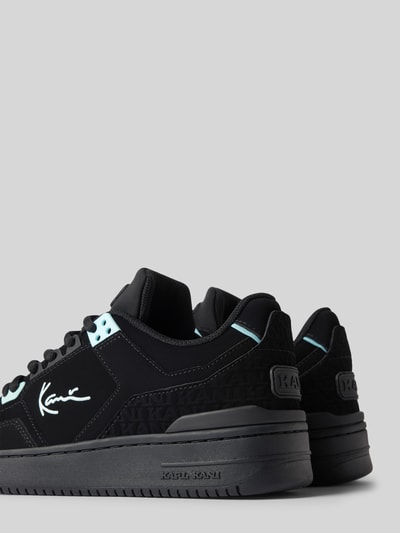 Peek & Cloppenburg KARL KANILedersneaker mit Label-Details in weiss Blitzangebot