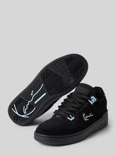 Peek & Cloppenburg KARL KANILedersneaker mit Label-Details in weiss Blitzangebot