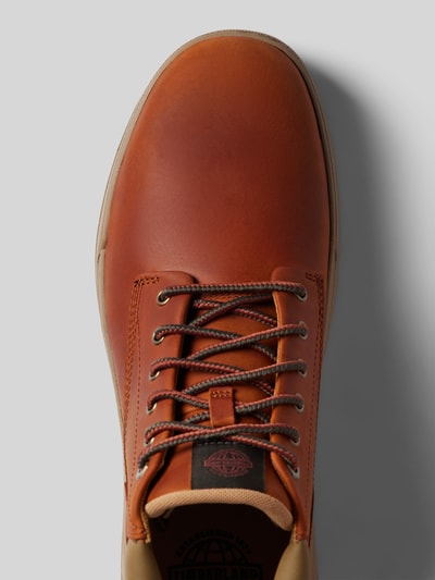 Peek & Cloppenburg TimberlandLederboots mit Logo-Applikation Modell 'Maple Grove' in mittelbraun Große Rabatte