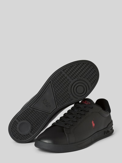 Peek & Cloppenburg Polo Ralph LaurenSneaker mit Logo-Stitching in black Tägliche Deals