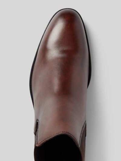 Peek & Cloppenburg LloydLederboots mit Zugschlaufe Modell 'FAUSTO' in mittelbraun Sonderangebote