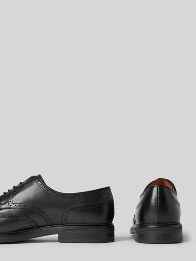 Peek & Cloppenburg Polo Ralph LaurenDerby-Schuhe aus Leder Modell 'ASHER' in black Wochenangebot