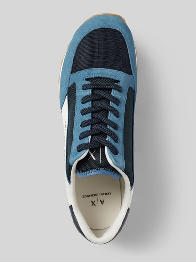 Peek & Cloppenburg ARMANI EXCHANGESneaker mit Label-Print in marine Letzte 3 Tage