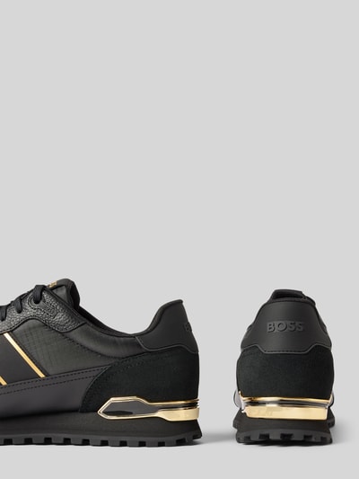 Peek & Cloppenburg BOSSSneaker mit Schnürverschluss in black Vierteljährliche Förderung