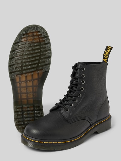 Peek & Cloppenburg Dr. MartensSchnürboots aus Leder mit Ziernaht Modell 'Eye' in black Super Rabatt